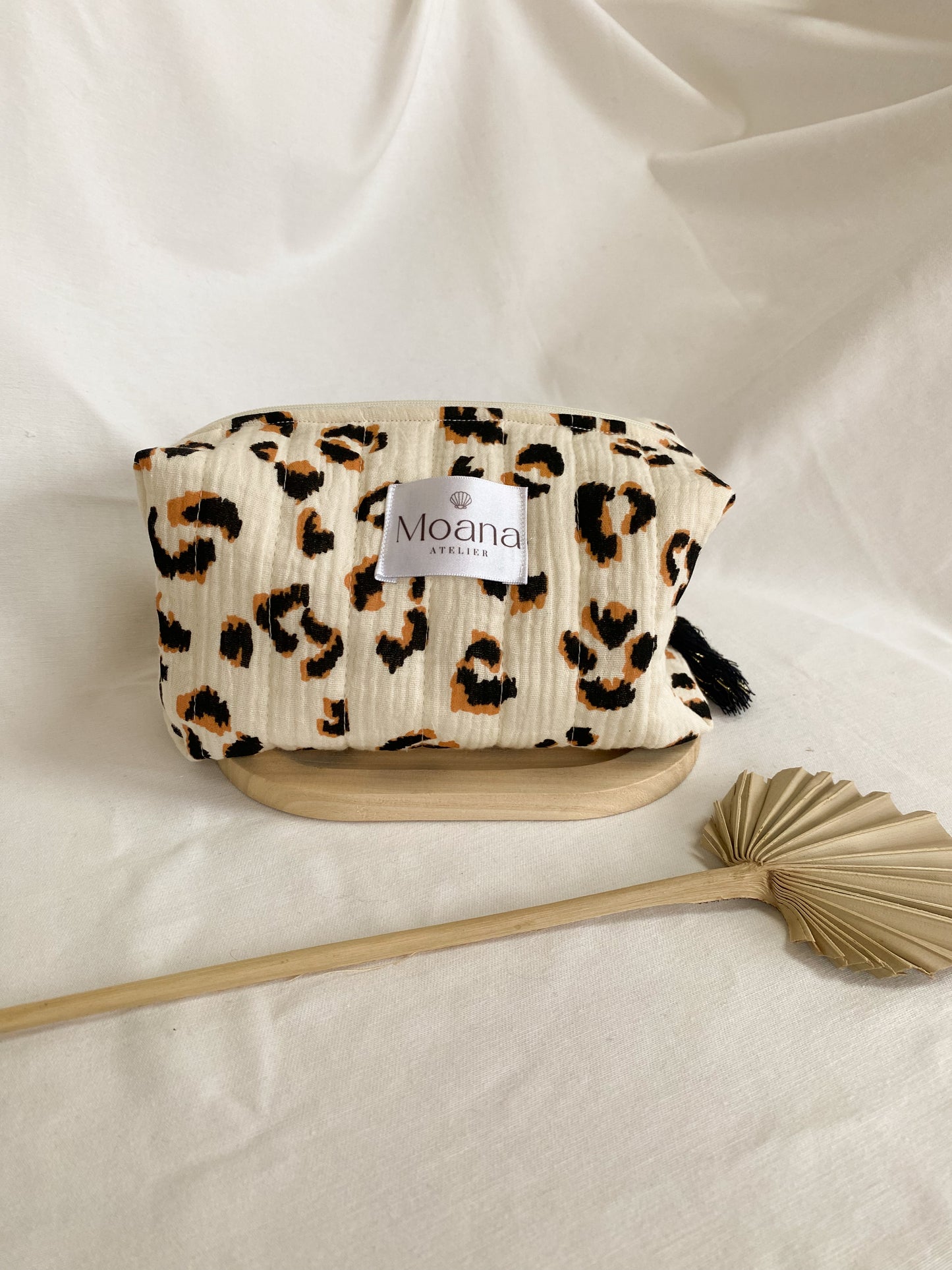 Trousse de beauté léopard