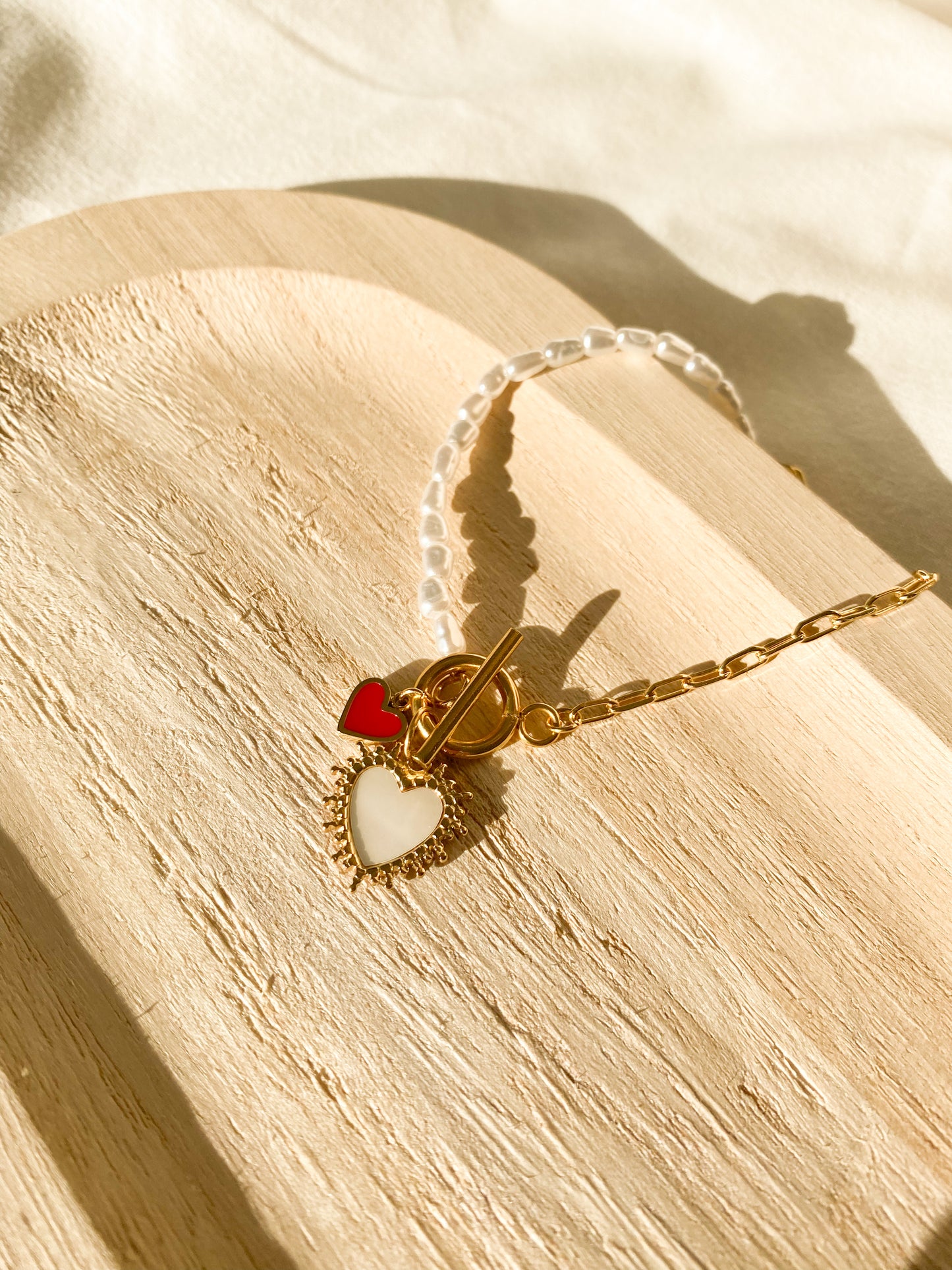 Bracelet coeurs