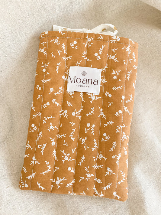 Pochette à livre camel