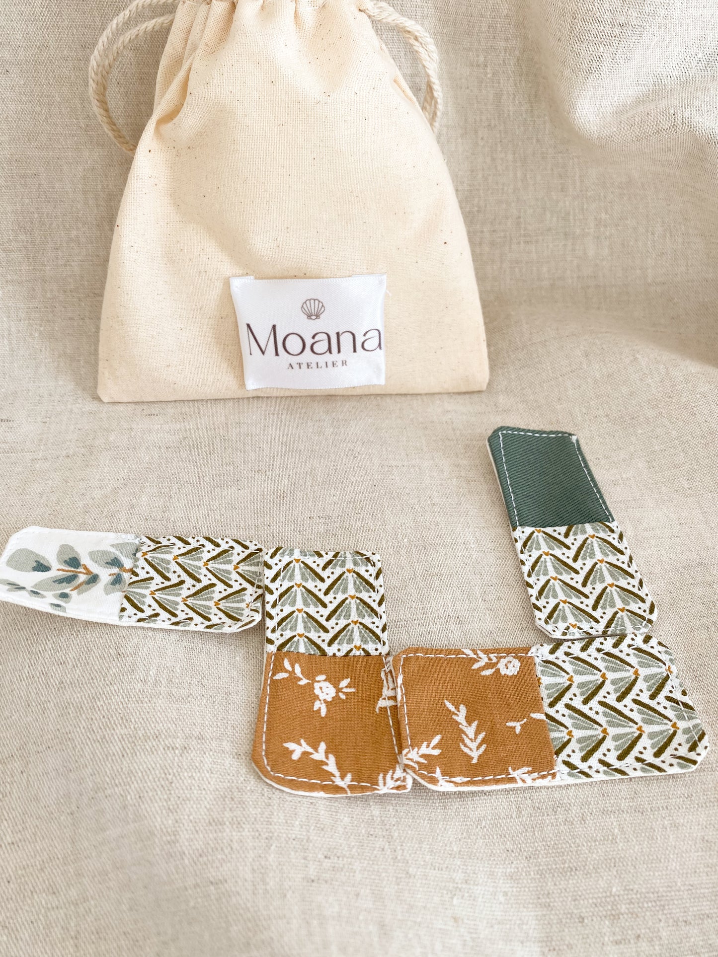 Jeu dominos en coton