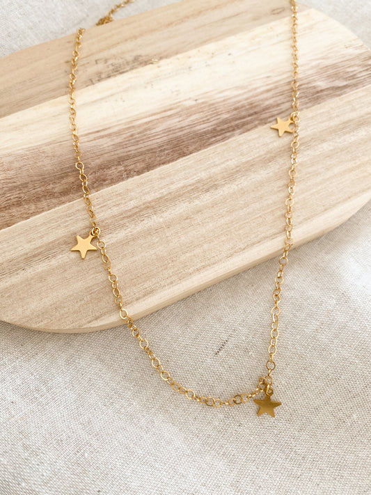 Sautoir étoiles