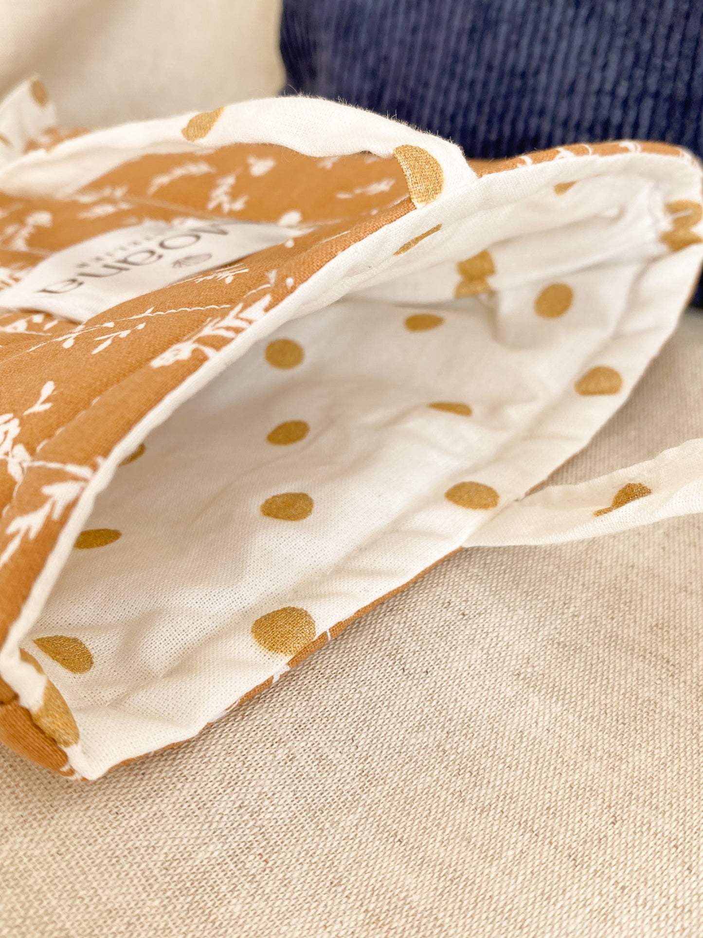 Pochette à livre camel